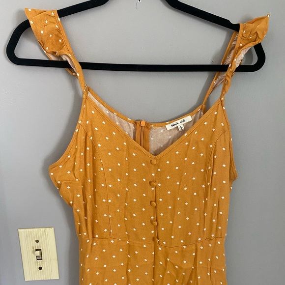 Yellow polka dot skater dress - Picture 5 of 5